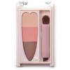 CANMAKE Mix Eyebrow Color C01 Charm Pink Powder Eyebrow Color with Brush 1.0g