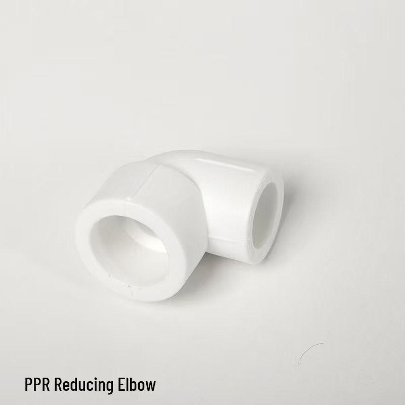 Hot Melt PPR Plastic Elbow Tee Pipe Fittings for Tap Water, Sizes: 20mm (1/2 inch), 25mm (3/4 inch)