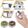 VOFUN-2Pcs Stainless Steel Double Rolled Baking Circle Tart Ring Fruit Pie Cake Cookie Molds 8Cm For Kitchen Biscuit Pastry