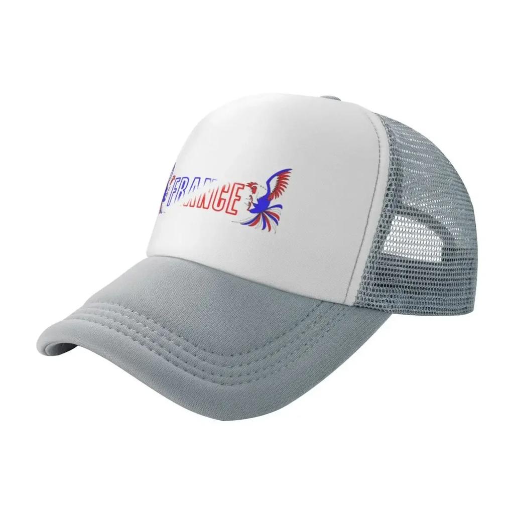 French Letters Rooster Hiking Mesh Baseball Caps For Womens High-end Male Beach Dad Hat Snapback Cap