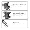 Semicircular Knife, Woodworking Positive Semicircular Knife, Arc Cutter Engraving Milling Cutter, Trimming Knife Fancy Knife 1/2 Handle 1/4 Handle