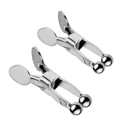 2 Pcs Weight Stainless Steel Clip Adjustable Ring Clamps