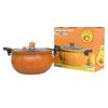 ZISIZ Large Capacity Micro-Pressure Double-Handled Pumpkin Pot