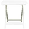 Foldable Garden Table White 79 X 72 X 70 Cm Plastic
