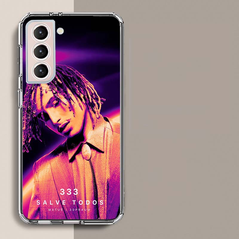 Rapper Matue 333 Album Phone Case For Samsung Galaxy S25 Edge S24 S23 FE S21 S20 S10 Plus S22 S26 Ultra Cover Clear Cases TPU Ca