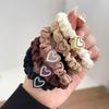 Heart-Shaped High Elasticity Hair Tie for Women – Perfect for Ponytails & Buns