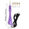 9pcs Ergonomic Hot-fix Rhinestone Applicator US/EU Plug In Heated Rhinestone Pen  Bags