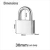 DIZY 30mm Waterproof Small Padlock