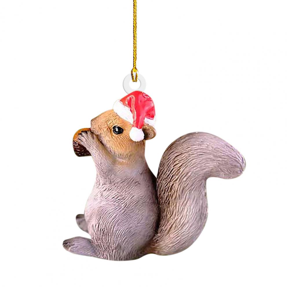 

Нежный рождественский кулон, несколько стилей, кулон в виде ежа с елкой для шляпы, подвесной кулон в виде кролика и ежа, создающий атмосферу