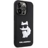 Karl Lagerfeld KLHCP14L3DRKHNK iPhone 14Pro 6.1" Black/black Hardcase Rubber Choupette 3D