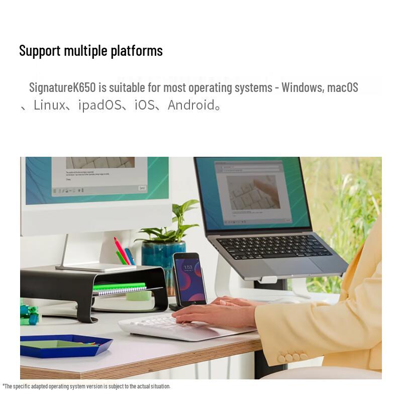 Logitech K650 Wireless Dual-Mode Office Keyboard