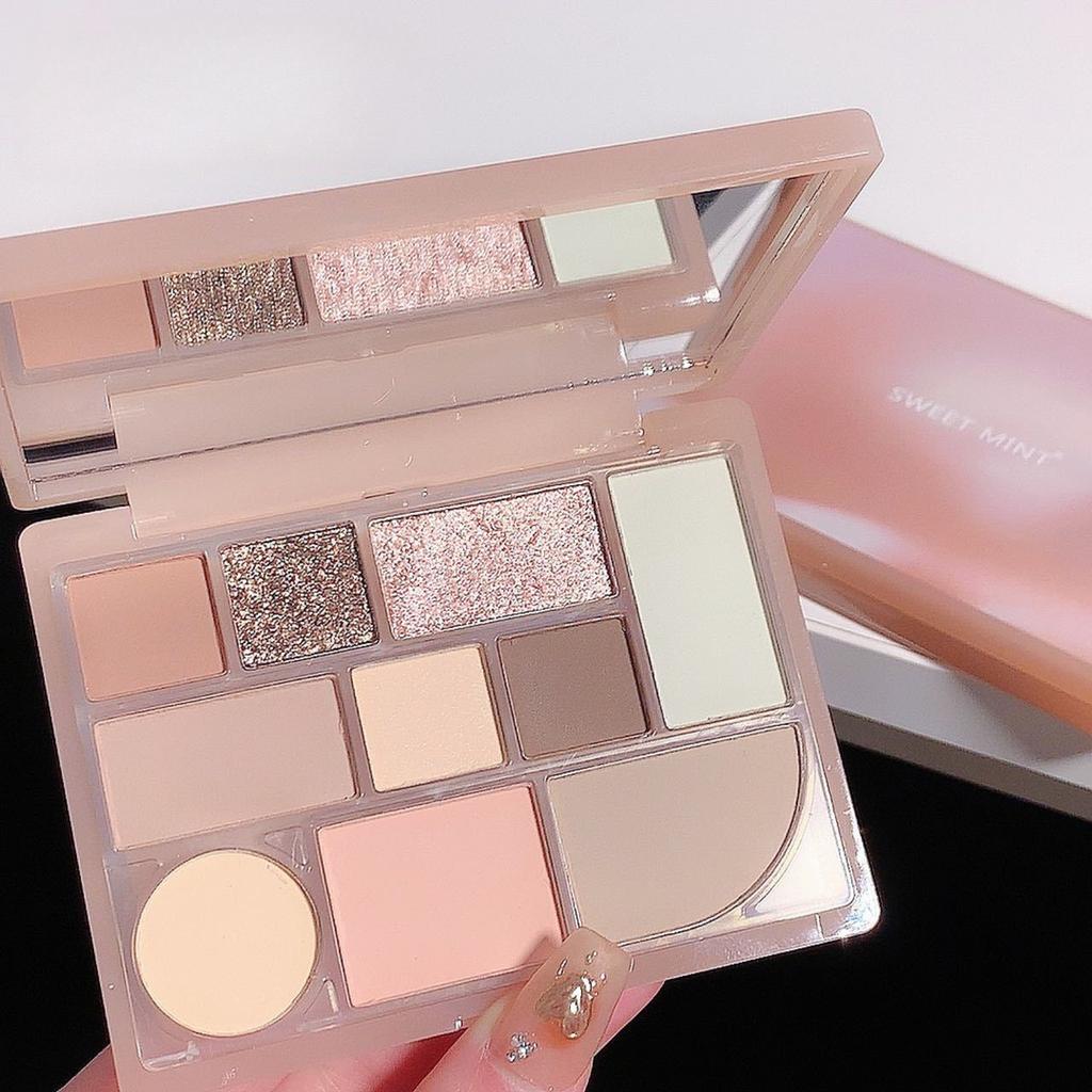 New Makeup Product Ten-color Eyeshadow Palette Matte Earth-color Eyeshadow