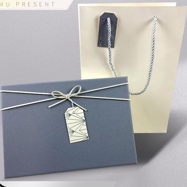 Qixi Valentine's or Birthday Gift Box for Girlfriend/Boyfriend - Simple Empty Packaging Box