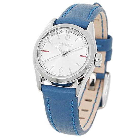 Furla watch FURLA R4251101506 EVA 25MM ladies watch SILVER/BLUE [item]