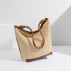 Niche Design Bags, Women's Simple Lafite Grass Travel, Seaside Straw Woven Bags, Beach Bags, Single-shoulder Bags, Tote Bags