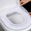 Non-woven Disposable Toilet Seat Cushion Travel Portable Anti-bacterial Toilet Cover Portable Home Waterproof Toilet Ring 30 Pcs