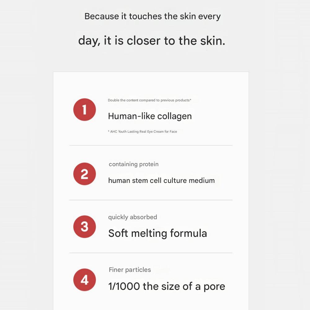 AHC Ten Revolution Real Eye Cream für das Gesicht 35ml