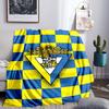 Cadiz Crest Design Blanket Lightweight Ideal Bedding Blanket Perfect for Travel, Camping, Living Rooms, Offices, Sofas, Fan Christmas gift