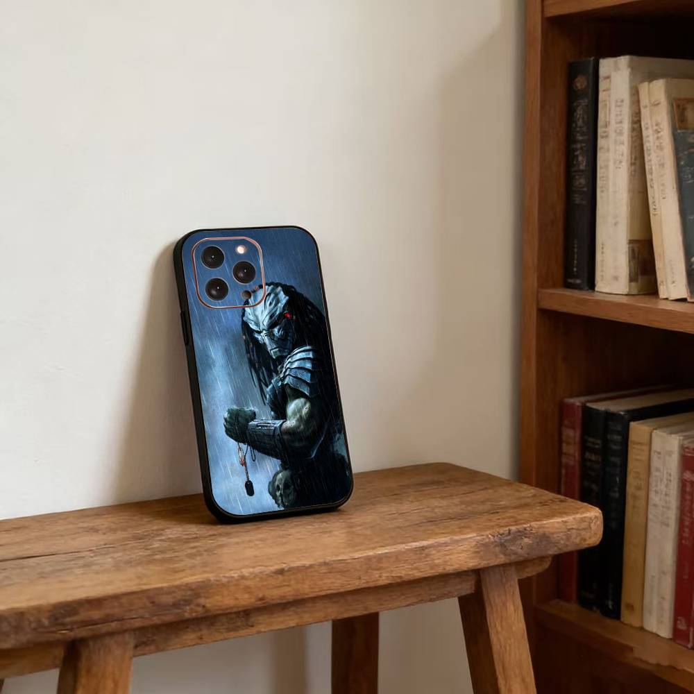 The P-Predator Phone Case For iPhone 17, 16,15,14,13,12,11 Plus,Pro Max, Others Soft Black Cover