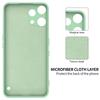 Pro pouzdro Nothing Phone 3A Lite Měkký prémiový kryt s popruhem z tekutého silikonu s flockováním uvnitř pro NothingPhone 3a Lite