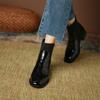 Short Boots Women's Autumn and Winter New High-end Niche Chelsea Boots Thick Heel Medium Heel High Heel Martin Boots