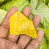 Natural Yellow 256.70 Ct Sapphire Uncut   Rough Power Crystal Gemstone