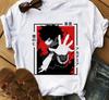 Japanese Anime My Hero Academia Graphic Fun Print T Shirt Fashion Women Retro Cotton T-shirt  Summer Loose Y2K Top T-Shirt