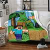 Minecraft Blanket Comfortable Perfect for Seaside Sofa Couch All-Season Use Modern Best Holiday Gift for Friends Family