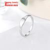 Glossy Korean Dongdaemun Titanium Steel Women's Celebrity Ring
