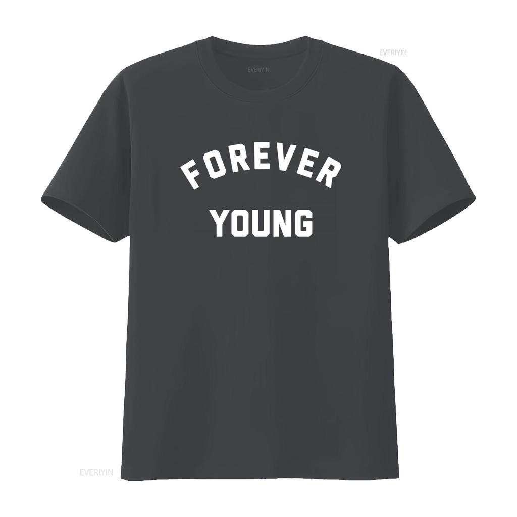 Forever Young Classic Rock Inspired T Shirt Retro 70s Culture Bob Dylan The Band Songs Life Youth Kids America vintage Washed