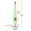 Shrimp Prawn Hooks Auto Glow Squid Hook Saltwater Luminous Fishing Squid Lures