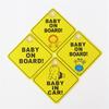 Baby On Boards Car Stickers Waterproof Baby On Boards Decal not  Magnetic Baby Sign Car Decal for Maximums Road Safety