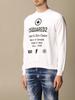 DSQUARED2 Luxury Men's Sweatshirt White -40%%% - Size: XL
