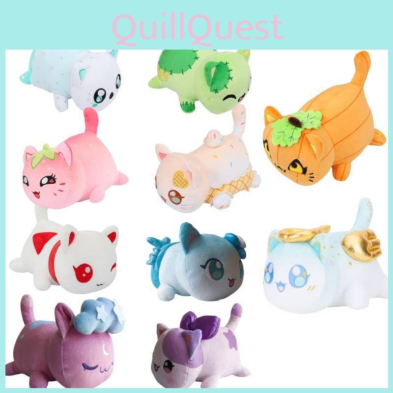 Cute Aphmau Cat Plush Toy Soft And Luminous Stuffed Pillow For Fans Collectors And Kids