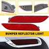 For 2018- Red Camry Toyota Lens Rear Reflector Bumper LED Strip Brake Light