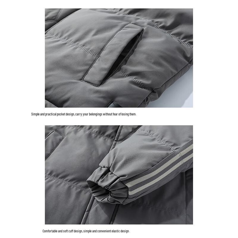 Mark Hua Fei Men's Hooded Padded Jacket