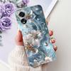 For OPPO A18 A38 CPH2579 CPH2591 Elegant Floral Butterfly Phone Case For Oppo A18 A38 4G Soft Silicone TPU Cases
