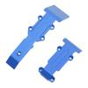 RC Car Skid Plate Front and Rear RC Car Aluminum Skid Plate for   1Celsius16   Slash