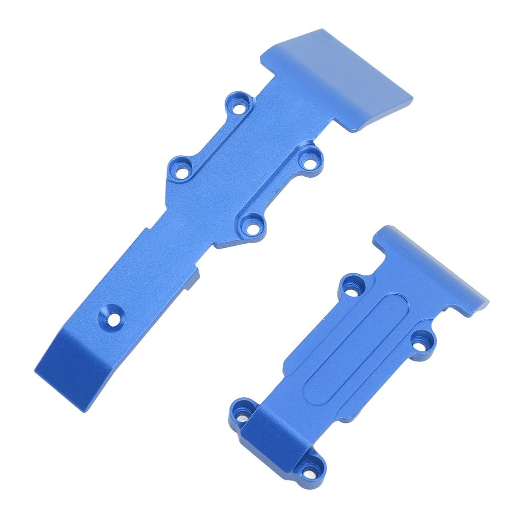 RC Car Skid Plate Front and Rear RC Car Aluminum Skid Plate for 1Celsius16 Slash