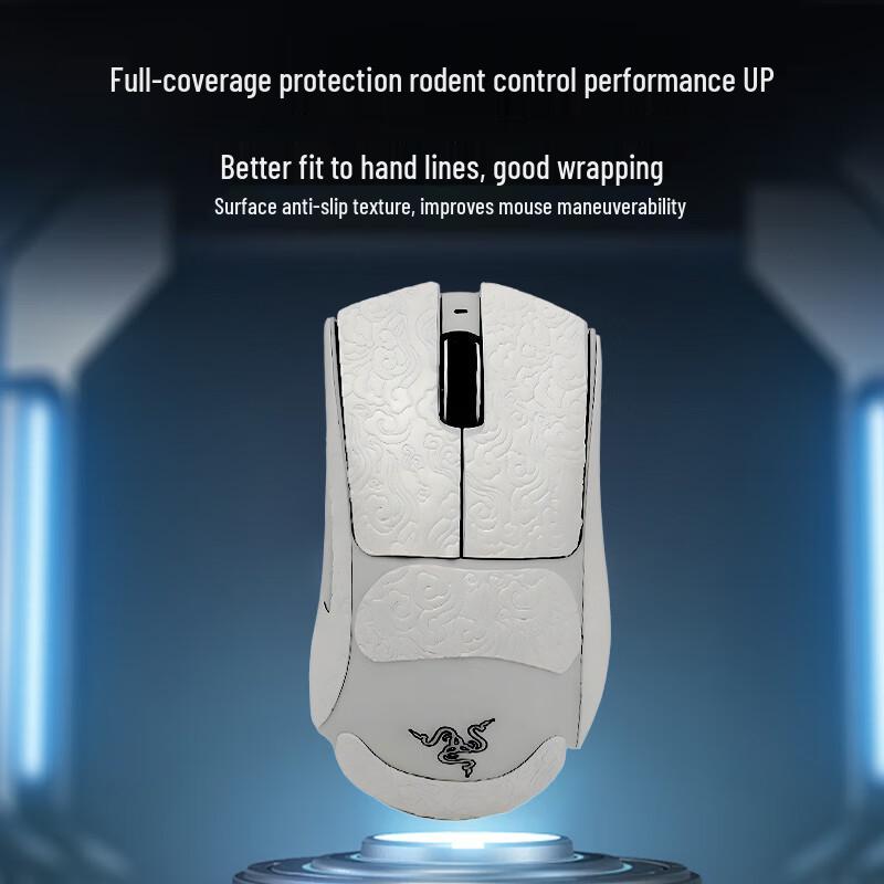 JPLAYER Gaming Mouse Anti-Slip & Sweat-Proof Grip Stickers