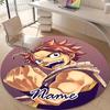 Personalized F-Fairy Tail Round Chair Office Rug - Perfect for Mat, Office Chair & More - Ideal Gift for Birthdays and Holidays