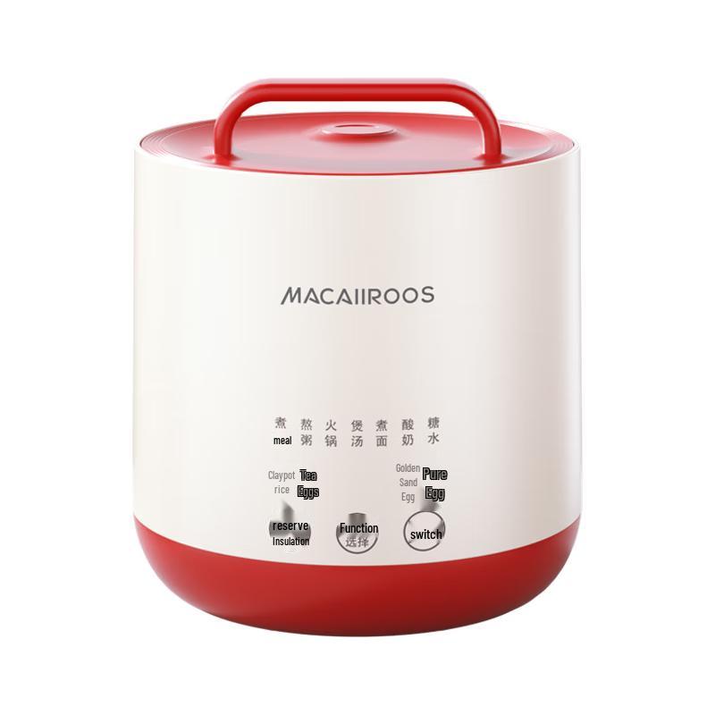 Macaiiroos 2L Titanium Non-Stick Smart Mini Rice Cooker CN plug (adapter included)