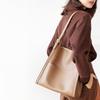 Cowhide Bag, Large Capacity Women's Versatile Commuting Shoulder Bag, New Hot Selling Women's Bag, Niche Design Tote Bag