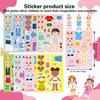 8/16/24 Sheets Make A Face And Dress Up Stickers For DIY Your Own Stickers For Rewards Birthday Gift
