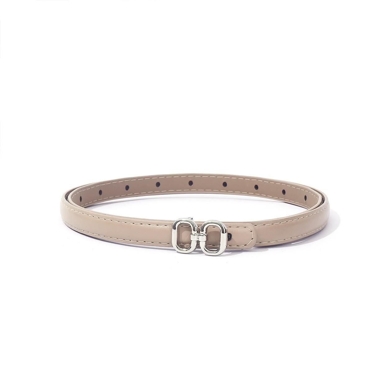 

Design Niche Buckle Retro Skirt Coat Belt New Versatile Shirt Ins Small Belt Women 105