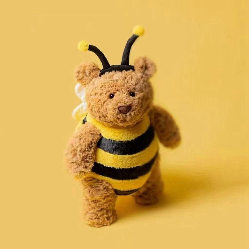 Spring Bee-Themed Teddy Bear Comfort Toy: Bartholomew Bear Plush Toy – Birthday Gift