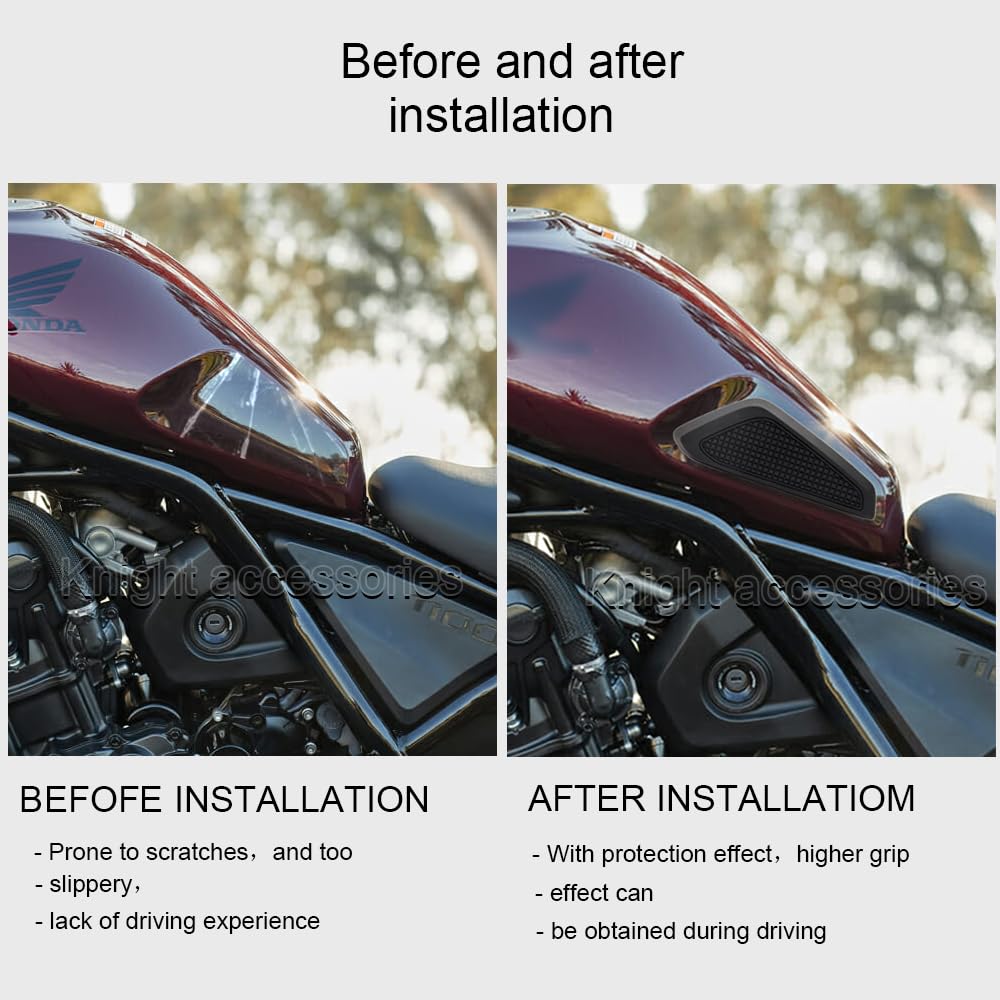 For Honda REBEL1100 CMX1100 2021-2022 Motorcycle Tank Pad Protection Non-slip