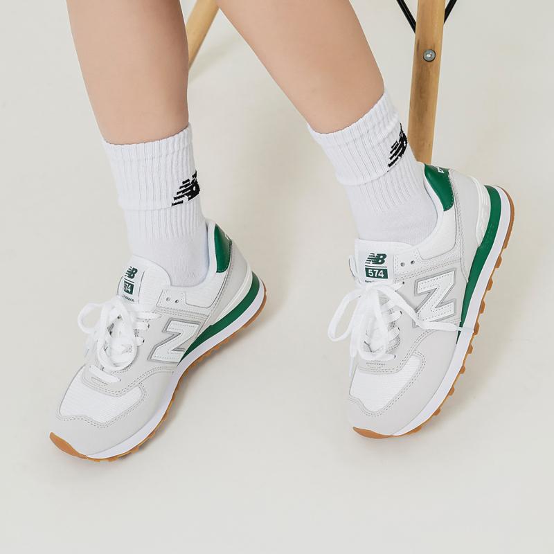 New Balance 574 'White Green Gum' Sneakers ML574TD2
