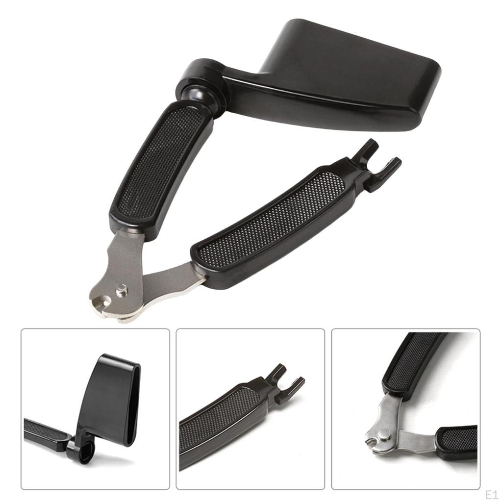 Guitar String Winder Bridge Pin Puller 3 In 1 Maintenance Compact Practical Cutting
