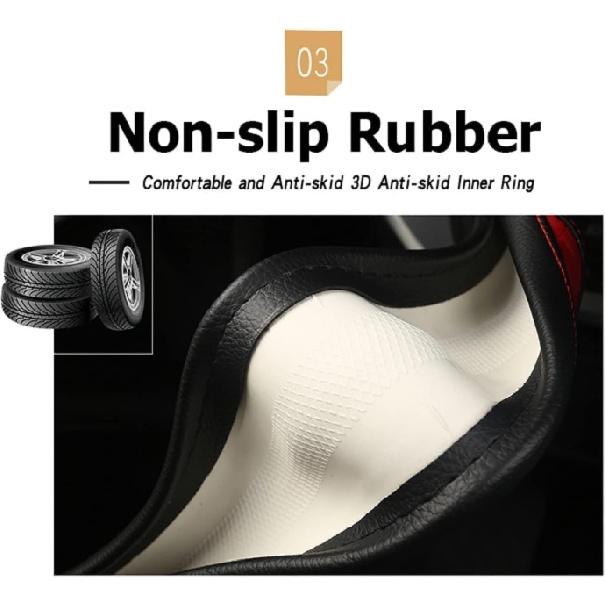 For Toyota Tacoma TRD Sport 2022 Trail TRD Pro 2020 2019 SX 2018 2016 TRD Off-Road 2015 2012 2011 2013 Steering Wheel Cover